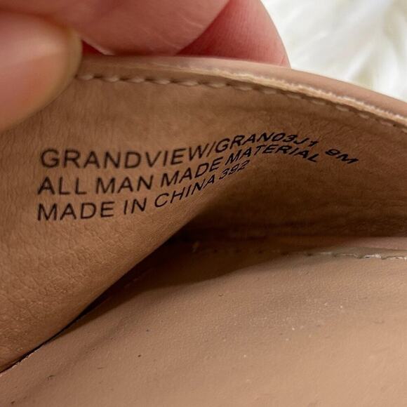 Madden Girl Beige Tan Ankle Strap Chunky Platform Heeled Grandview Sandal 9 - Picture 10 of 10